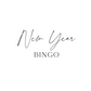 Text 'New Year BINGO' on a white background