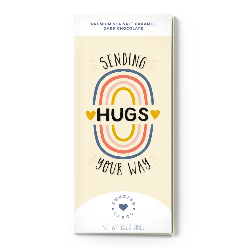 Chocolate Card, Sending Hugs