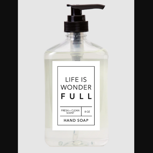 Hand Soap, Life is Wonder FULL