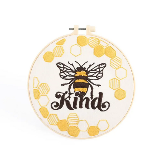 Embroidery Kit, Bee Kind